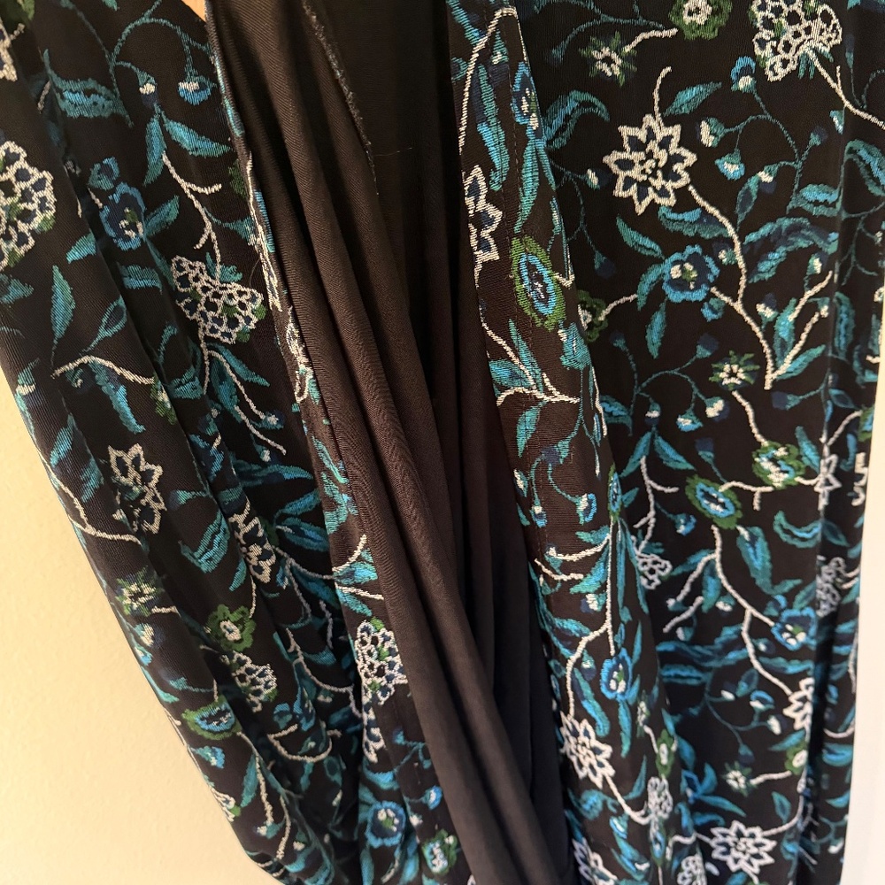 Coldwater Creek Mesh Lined Floral Boho Casual Easy Weekend Plus Size Dress 2X - Picture 7 of 9